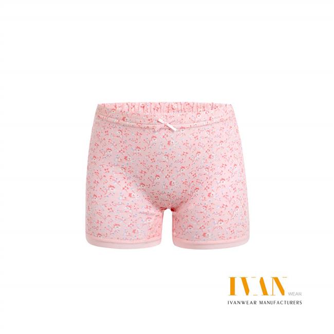 Girl's Printed Boxer
